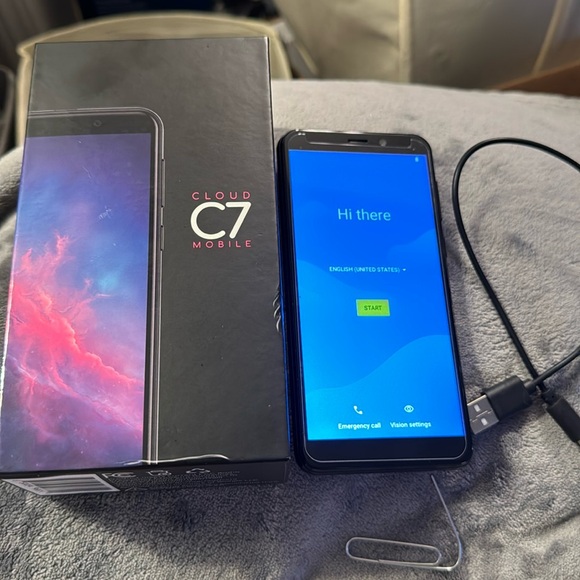 brand new cloud mobile smart phone android C7, Screen protector on/included - Picture 7 of 12